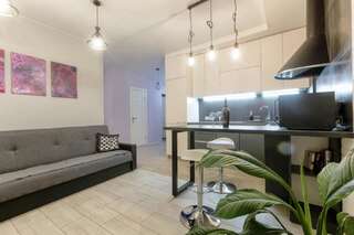 Апартаменты Mayak Tower Apartment Минск Апартаменты Делюкс-22